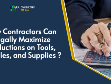 RJL Consulting ny Deductions on Tools, Vehicles, and Supplies